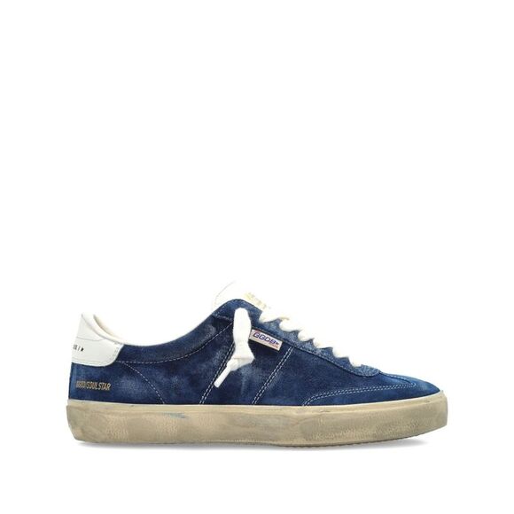 Golden Goose Men Soul-Star Leather Sneakers - Picture 1 of 6